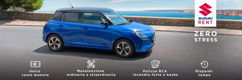 SUZUKI RENT - IL NOLEGGIO A LUNGO TERMINE SUZUKI Full Image