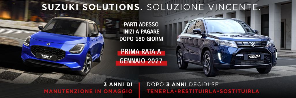 Suzuki Solutions: Soluzione vincente Full Image