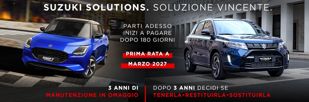 Suzuki Solutions: Soluzione vincente Full Image