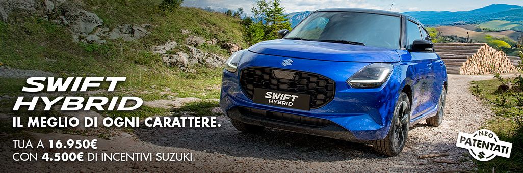 NUOVA SUZUKI SWIFT HYBRID Full Image