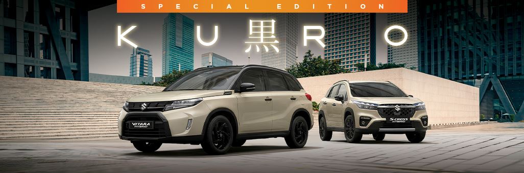 Nuova Vitara Hybrid Kuro e S-CROSS Hybrid Kuro Full Image